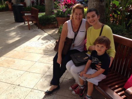 la nounou, moi et Sebas